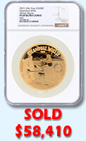 Gold Mickey Coin